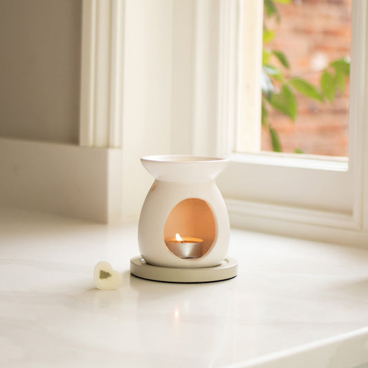 Freckleface Classic White Wax Burner - Bumble Living