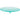 Teal glass soap dish by Grand Illusions, with a smooth, curved design and transparent finish for bathroom or vanity use.