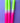 Glow Sticks Dip Dye Dinner Candle Trio - Bumble Living