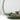 Antique green hanging metal bird feeder with decorative design, suitable for garden bird feeding.