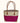 Hanta Two Tone Small Natural & Pink Basket - Bumble Living