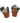 Hello & Curious Bunnies in Flower Pot Felt Decoration - Bumble Living