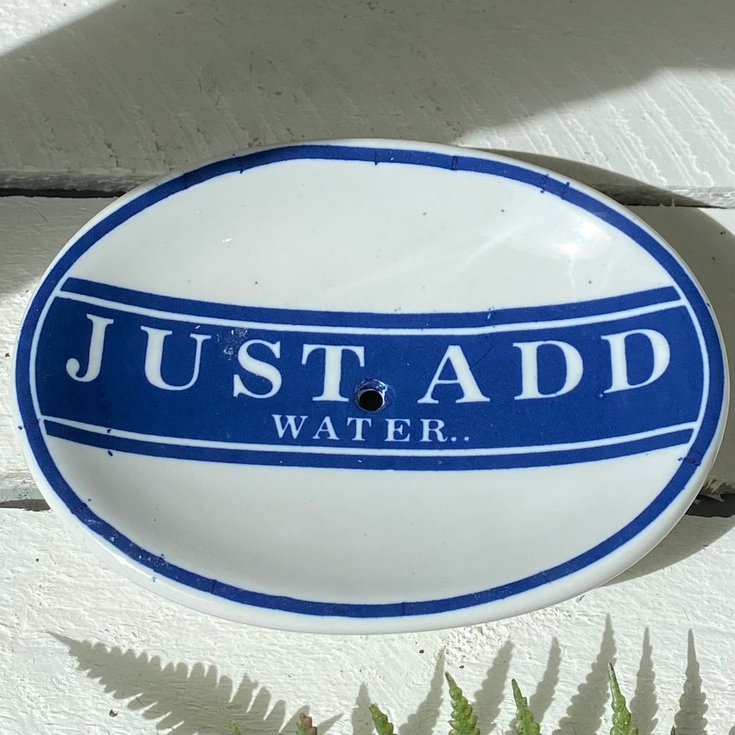 Just Add Water Ceramic Soap Dish - Bumble Living