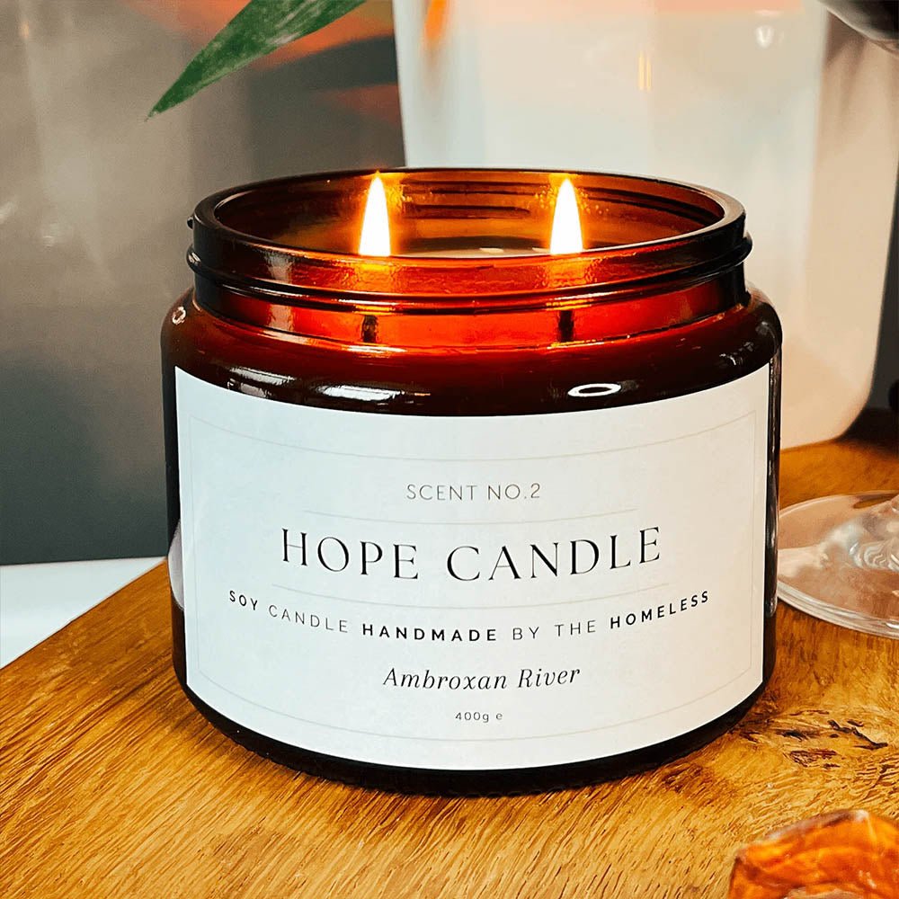 Labre's Hope Ambroxan River Large Candle - Bumble Living