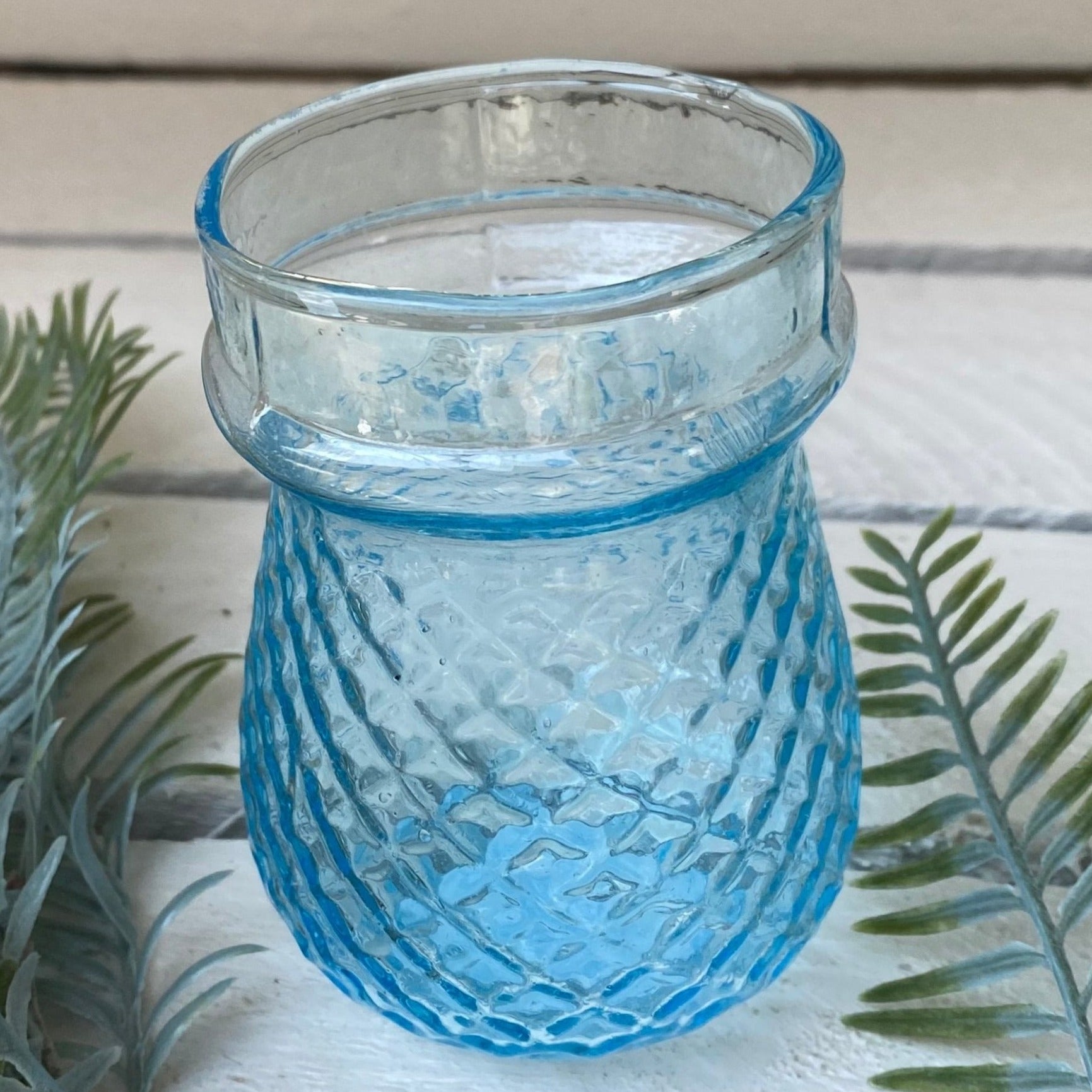 Light Blue Vintage Ocean Jar - Bumble Living