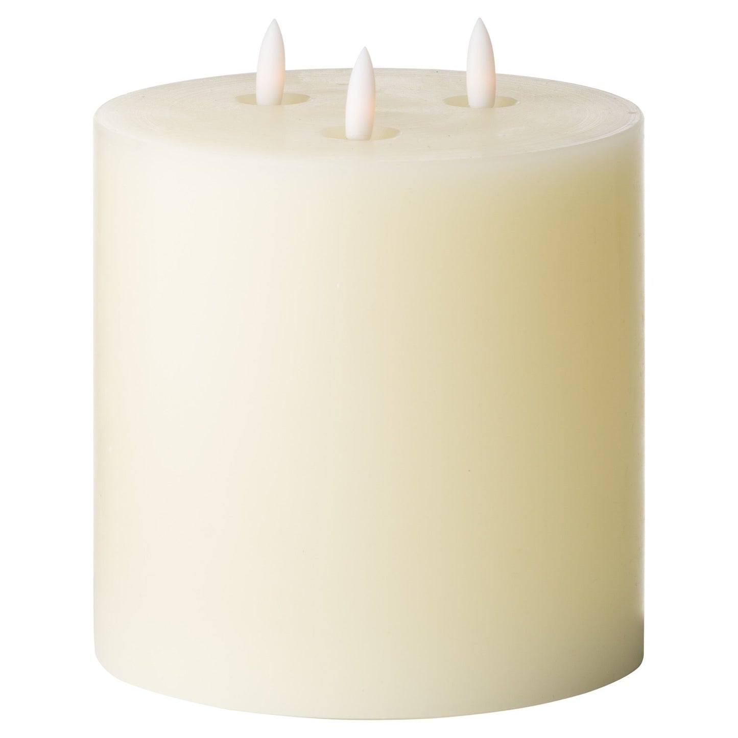 Luxe Collection Natural Glow 6 x 6 LED Ivory Candle - Bumble Living