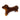 Medium Frankie the Long Sausage Dog felt decoration by Amica, showcasing a cute, elongated felt dog with detailed features.
