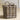 Medium square Kubu log basket by Grand Illusions, woven wicker basket with sturdy handles, ideal for storage and organization.