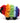 Mini Rainbow Sheep Felt Decoration - Bumble Living