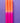 Peach Melba Dip Dye Dinner Candles Trio - Bumble Living