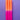 Set of three Peach Melba Dip Dye Dinner Candles by Colour Emporium, featuring elegant peach and pink gradient designs.
