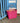 Pinstripe Pink Large Basket Bag - Bumble Living