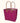 Pinstripe Pink Large Basket Bag - Bumble Living