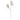 Small purple wildflower spray from Hills Interiors featuring a single stem of artificial wildflowers for decorative use.