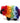 Rainbow Sheep Felt Decoration - Bumble Living