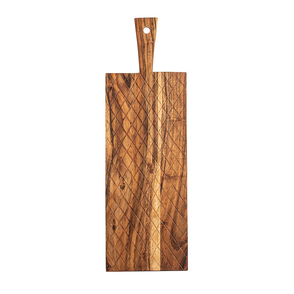 Rectangular Carved Chopping/Serving Board - Bumble Living