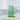 Sea green recycled bubble glass jug by Grand Illusions, featuring a textured, eco-friendly design with a rounded shape and smooth finish.