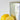 Ribbed Hurricane Glass Vintage Silver Small - Bumble Living