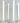 Rustic Dinner Candle Ivory 23x270mm - Bumble Living