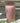 Rustic Pillar Candle Dusky Pink 70x130mm - Bumble Living