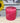 Rustic Pillar Candle Fuchsia 100x100mm - Bumble Living