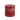 Rustic Lipstick Red Pillar Candle by Grand Illusions, 100x100mm, showing textured wax surface and candle shape.