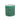 Rustic Scalloped Pillar Candle Emerald 100x100mm - Bumble Living