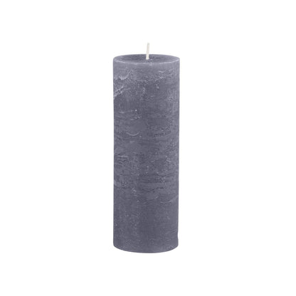 Stone Rustic Pillar Candle 80 hours - Bumble Living