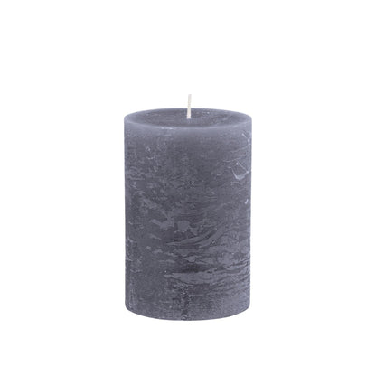 Stone Rustic Pillar Candle 90 hours - Bumble Living