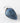 Swirl Teardrop Bauble Ice Blue - Bumble Living