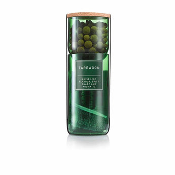Hydro-Herb Tarragon Hydro-Herb Kit with fresh tarragon plants and hydroponic growing setup for home herb gardening.