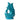 Teal Original Gluggle Jug XL with distinctive spout and handle, made by The Gluggle Jug Factory, showcasing its classic design.