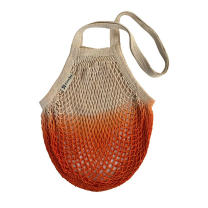 Turtle Bags Long Handle Dip Dye Bag Orange - Bumble Living