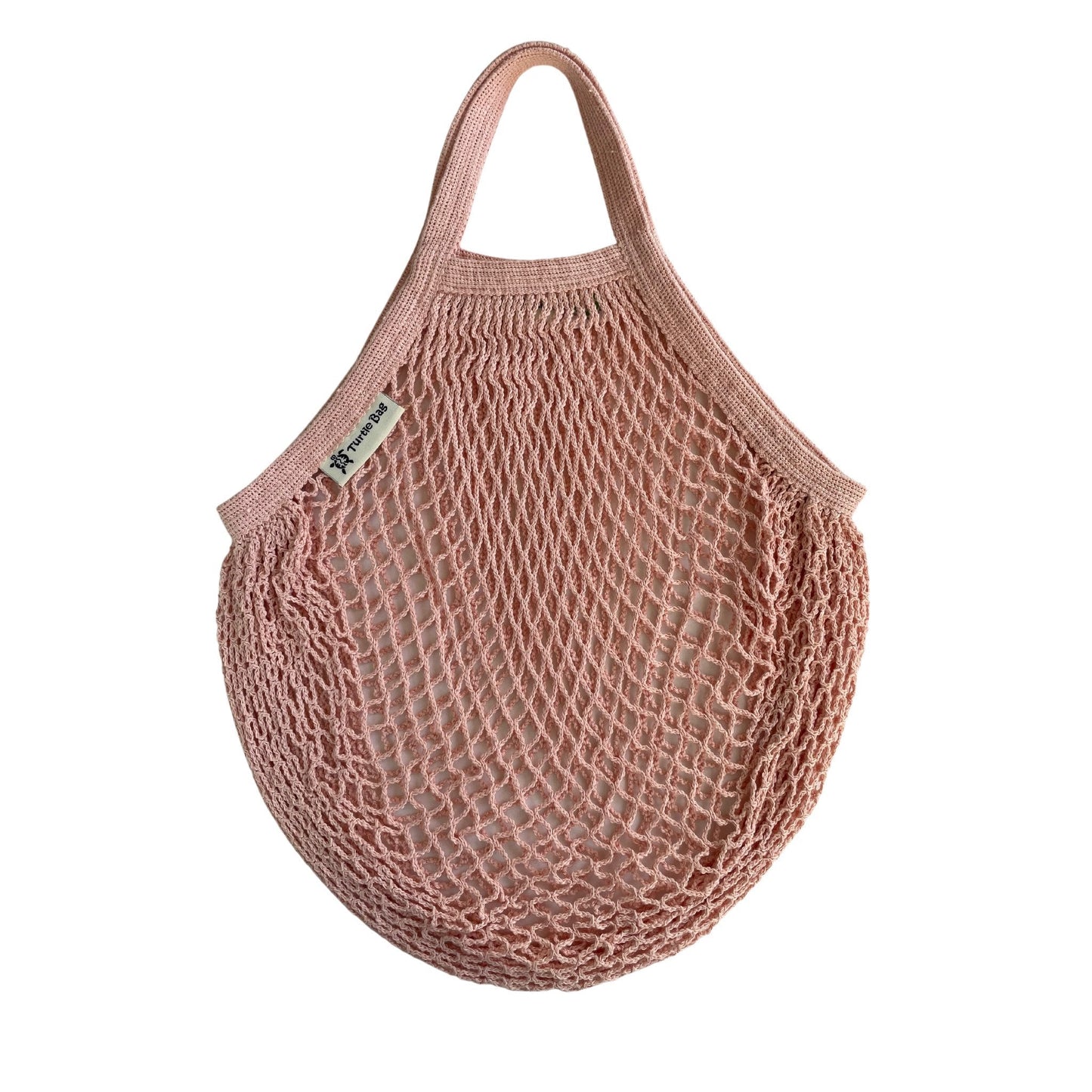 Turtle Bags Organic Short Handled String Bag Blush - Bumble Living