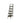 Wooden Ladder 5 Rung Shelving Unit - Bumble Living